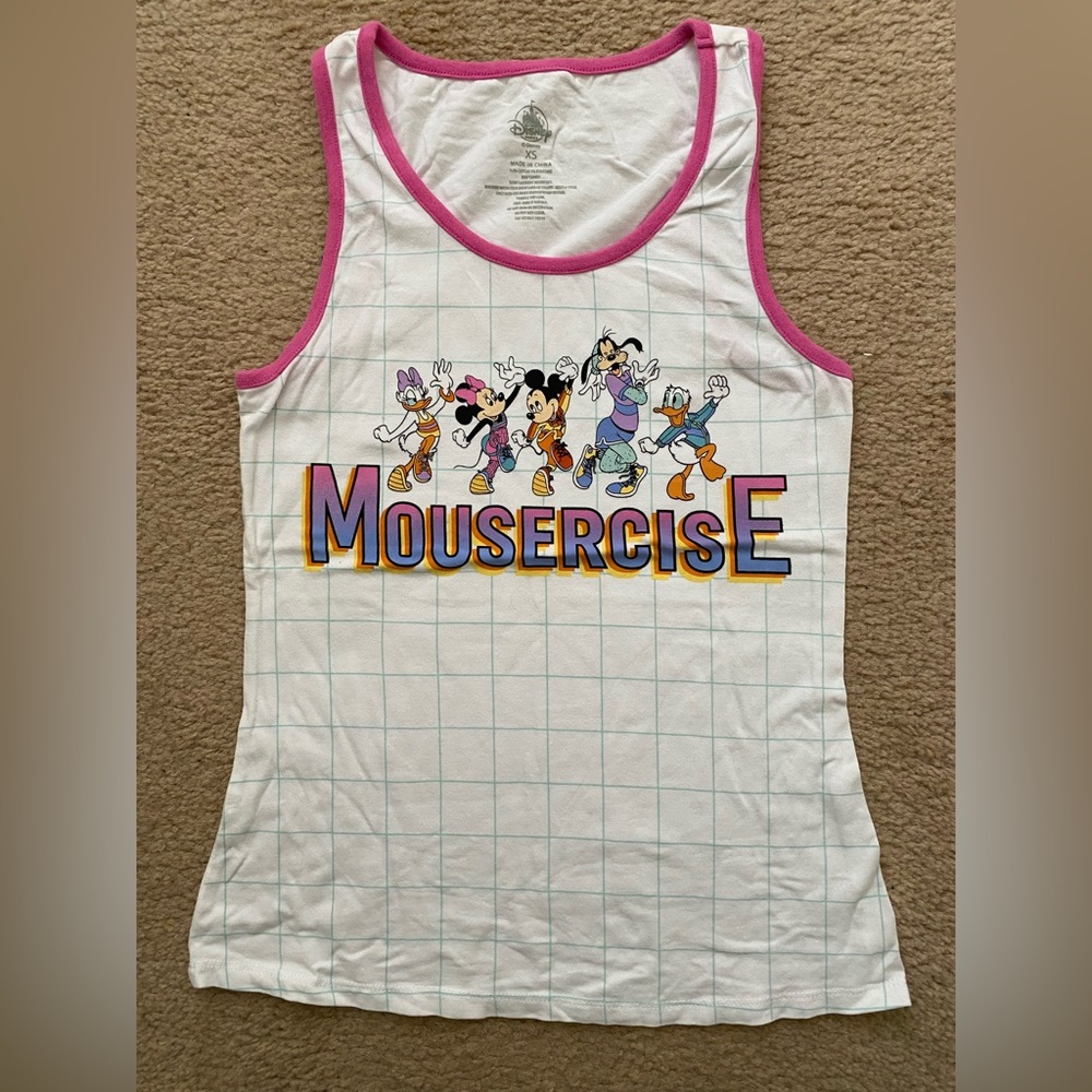 Disney Mousercise Women’s Tank Top xs